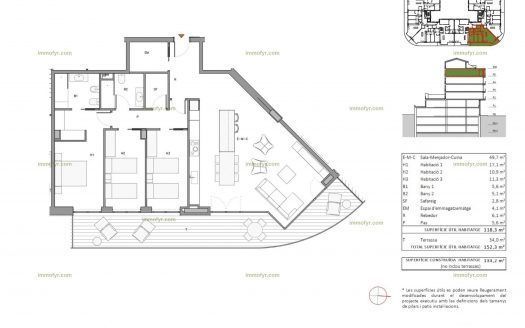 New construction luxury apartment for sale in Escaldes centre